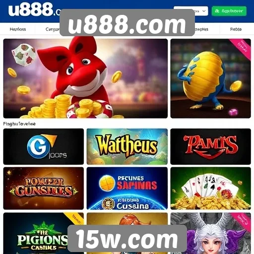 Análise das opções de jogos no site u888.com