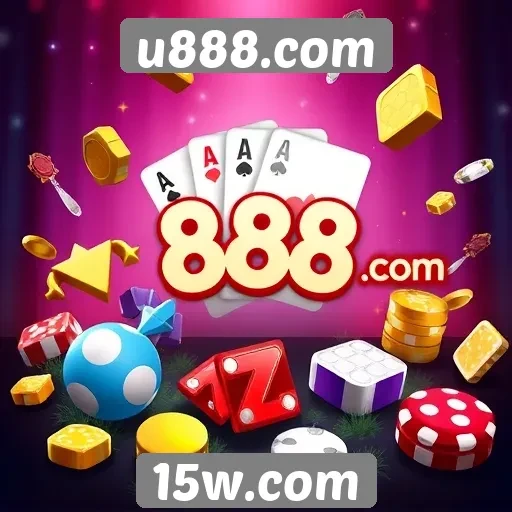 Opcões de jogos disponíveis em u888.com